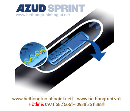 Dây nhỏ giọt Azud Sprint 160/1.6L-0.30mm - 0.30m